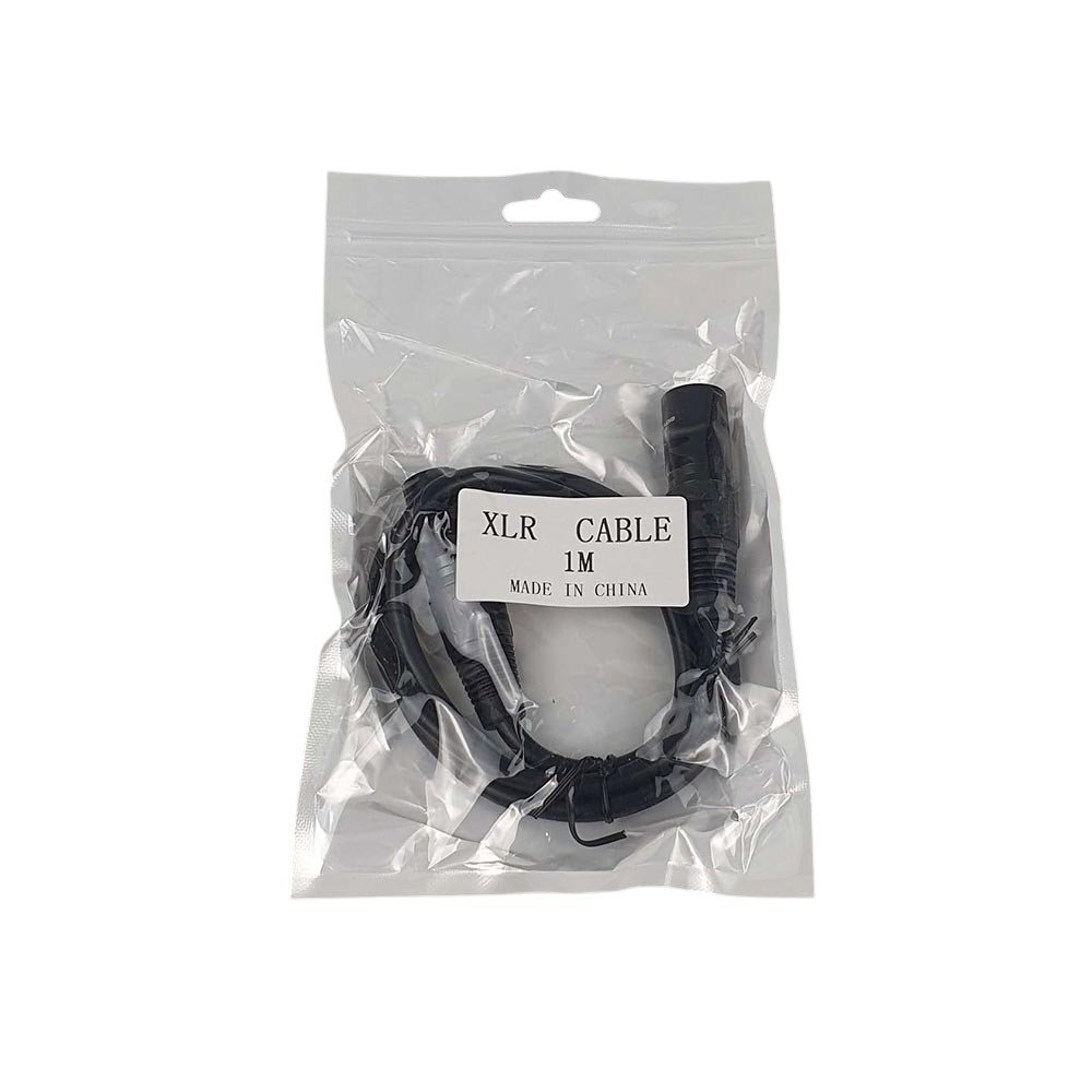 TaffSTUDIO BOF30 Kabel XLR Male Female 1M OFC Microphone Karaoke Shielded Audio Cable Anti Noise Mic Kabel Mikrofon untuk Mixer Amplifier Sound System Recording Studio Podcast Panggung Live - Gambar 10