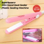 Taffware Mini Hand Heat Sealer Plastik Sealing Machine 20W GLS-002 Mini Sealer Plastik Portable Mesin Press Plastik Mini Heat Sealer Alat Press Plastik Portabel Pengemas Snack Makanan Handheld Sealer 20 Watt Praktis