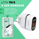 Charger Micro USB Travel Charger UMAX LED UMAX V-012 MICRO USB Qualcomm 3.1A