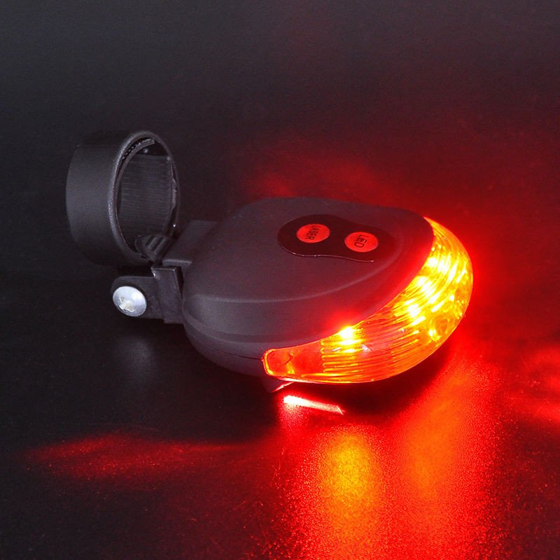 TaffLED Lampu Belakang Sepeda Tail Light Laser LED Waterproof DW-681 – Lampu Laser Sepeda Belakang Strobo Safety Riding Laser LED Waterproof Tail Light Sepeda Malam Anti Air Aksesoris Sepeda TaffLED DW681 - Gambar 6