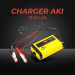 Charger Aki Digital Ces Aki Digital Charger Baterai Aki Mobil Motor LCD Display 12V 2A