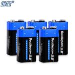 Baterai 9v Doublepow Batu Baterai 9V 6F22 Doublepow Baterai Kotak