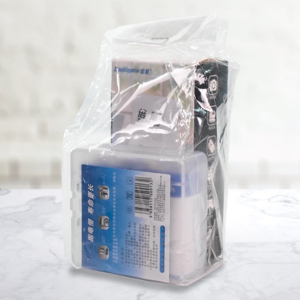 Doublepow DP-B09 Charger Baterai Rechargeable 9V 1 Charger + 2 PCS Baterai 9V 280mAh, Battery Charger 9 Volt dengan Lampu Indikator, Pengisian Bersamaan, Proteksi Over Charging dan Hubungan Arus Pendek - Gambar 11