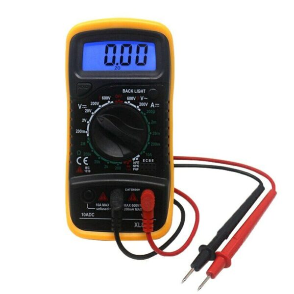 Multimeter Multi Meter Digital Multitester Multi Tester Digital Mini Digital Multimeter AC/DC Voltage Tester Avometer Avo Meter - Gambar 7
