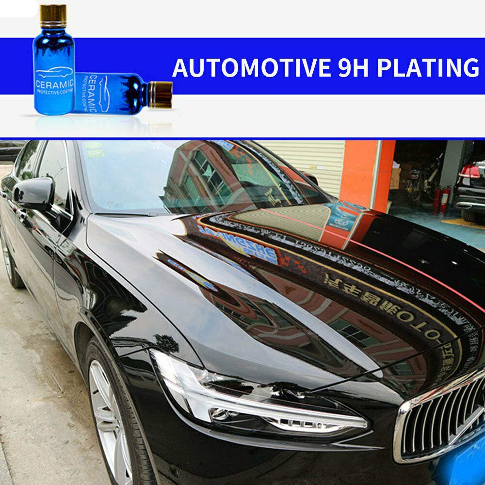 PROCOAT P9H Auto Ceramic Coating Mobil Motor 9H 30ml Cairan Poles Body Anti Scratch Anti Gores Hydrophobic Nano Glass Pelindung Cat Kendaraan Tahan Panas untuk Perawatan dan Proteksi Permukaan Body Mobil - Gambar 7