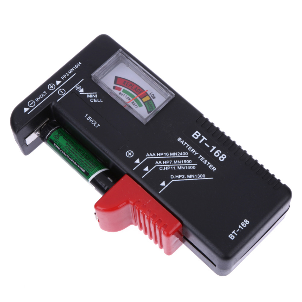 Universal Battery Tester Checker Analog BT168 Alat Test Baterai Alat