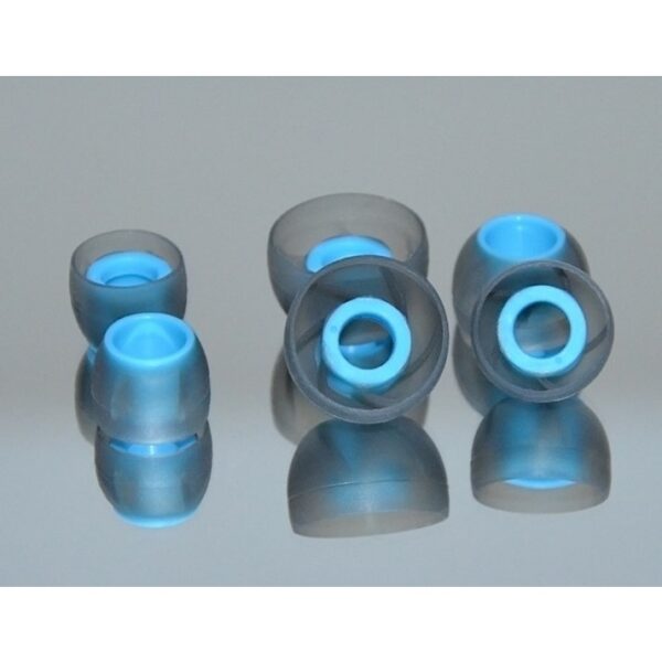 Earbud Eartips Karet Headset Karet Earphone Universal Earbuds Silicone Gel Tip Case 3 Size - Gambar 2