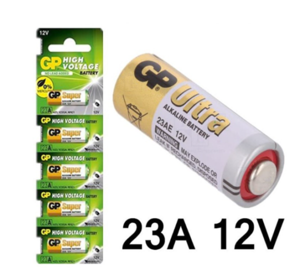 Baterai GP Ultra Super Alkaline Baterai Bel Rumah 23AE GP23A V23GA LRV08 8LR932 8LR23 MN21 L1028 ANSI -1181A