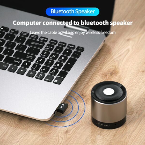 Bluetooth Receiver Bluetooth Dongle 5.0 Bluetooth Dongle PC Bluetooth Dongle USB Bluetooth Dongle Receiver Bluetooht 5.0 ReceiverBluetooth Receiver Bluetooth Dongle 5.0 Bluetooth Dongle PC Bluetooth Dongle USB Bluetooth Dongle Receiver Bluetooht 5.0 Receiver - Gambar 4