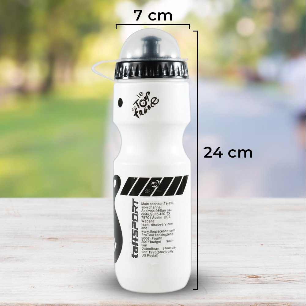 TaffSPORT Discovery Botol Minum Sport 650ml Botol Air Sepeda MTB Road Bike BPA Free Anti Bocor Dust Cover Tutup Debu untuk Gowes Fitness Gym Lari Hiking Camping Outdoor Portable Reusable Water Bottle Minum Harian - Gambar 8