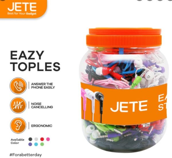 Earphone Jete Eazy Candy Headset Eazy Candy Handsfree Jete Eazy Candy