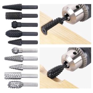 Taffware Mata Bor Kayu Wood Bits Steel 1/4 Inch 5 PCS - 25450 Set Mata Bor Kayu Kikir Ukir Kerok Bulat 5PCS Mata Bor Kayu Mini Set Wood Drill Bits Steel 1/4 Inch Alat Pertukangan Kayu Mata Bor Kayu Stainless Steel Presisi Taffware Mata Bor Ukir Kayu 5 Pcs - Gambar 6