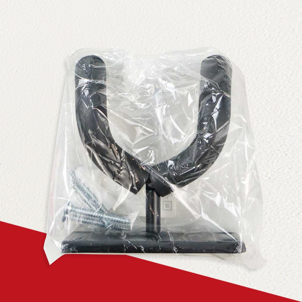 TaffSTUDIO XG 01 Gantungan Gitar Dinding Guitar Holder Wall Mount Bracket untuk Gitar Akustik Elektrik Bass Ukulele Penyangga Besi Kuat Kokoh Hemat Tempat Mudah Dipasang Stabil untuk Rumah Studio Kamar - Gambar 10