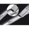10 inch Engsel Siku Meja Bracket Engsel Siku Stainless Steel Load 65kg 10 Inch 2 PCS - Gambar 4