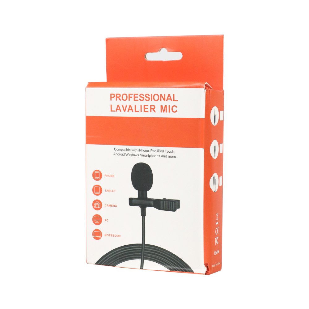 TaffSTUDIO Q10 Microphone Clip On 3.5mm Lavalier Omnidirectional Mikrofon Jepit untuk HP Smartphone DSLR Laptop PC Podcast Vlog Recording Konten Video Live Streaming Karaoke Pidato dengan Adapter AUX - Gambar 12