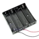 Holder Baterai 18650 4 Slot Dudukan Tempat Baterai Lithium dengan Kabel untuk DIY Elektronik Arduino Lampu LED Power Bank Robotik Koneksi Stabil Material Kokoh Mudah Dipasang - Gambar 5