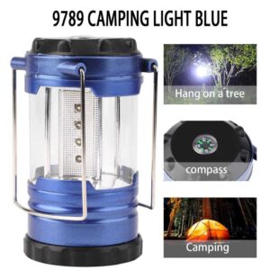 Lampu Lentera Camping LED 12 Waterproof Camping Lantern Lampu Gantung Tenda Emergency Outdoor Portable 3 Baterai AA Lampu Kemah Hiking Memancing Pendakian Survival Penerangan Darurat Hemat Energi Tahan Air - Gambar 7