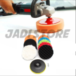 Busa Poles Spon Polis Spon Poles Spon Poles Mobil Spon Poles 5 inch Spon Poles Mobil 5inch Sponge Poles Sponge Poles Mobil Sponge Polishing Set Car Buffing Pads Foam 5 Inch 10 PCS