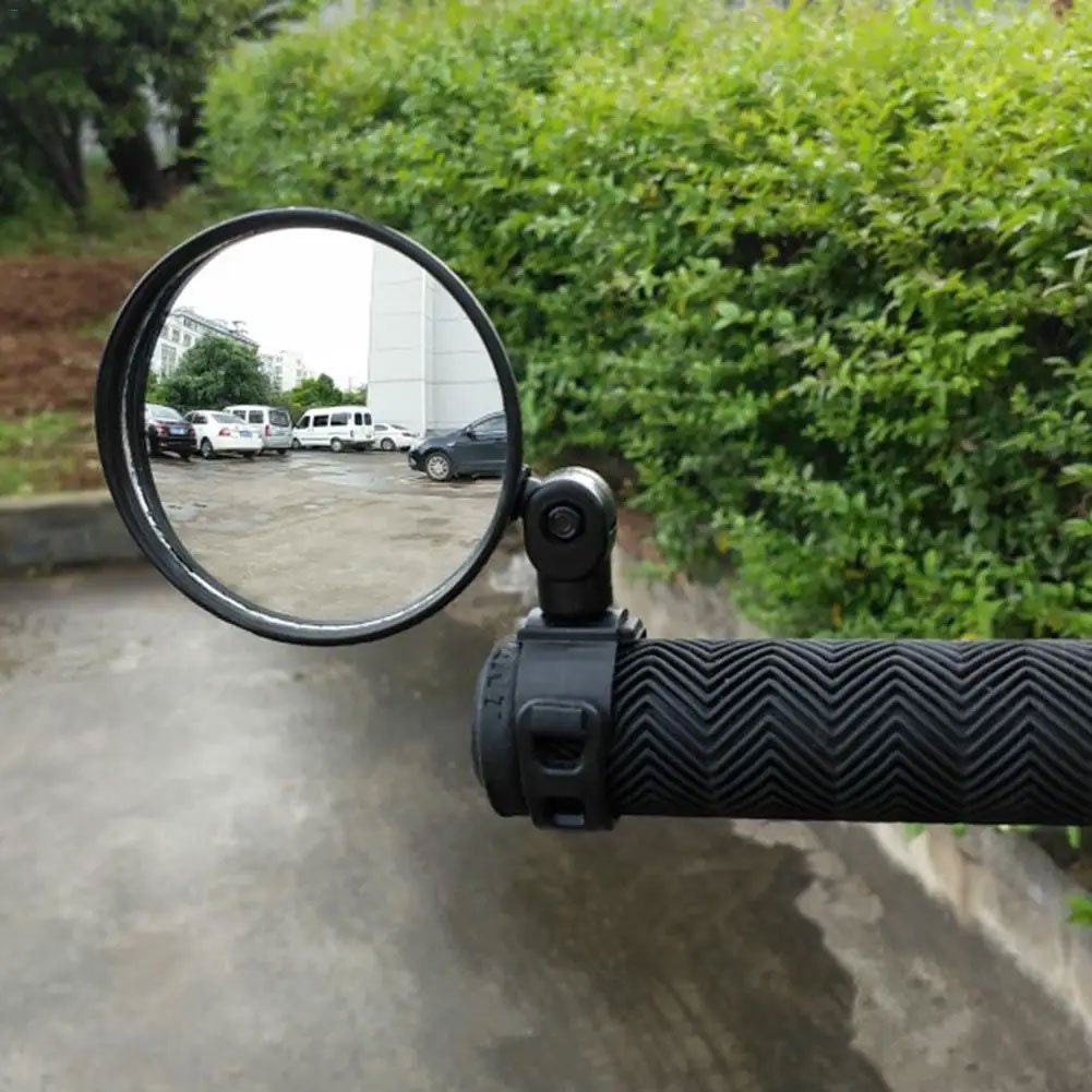 TaffSPORT Kaca Spion Sepeda 1PCS Bike Blindspot Rearview 360 Derajat untuk Sepeda Gunung MTB Sepeda Lipat dan Sepeda Anak Spion Belakang Adjustable Handlebar 15-35mm Diameter Mirror 8cm - Gambar 8