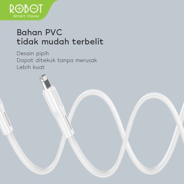 Kabel Data Iphone RDL100S Kabel Data Robot RDL100S Cable Data Iphone Kabel Data Iphone Kabel Data Robot Kabel Iphone Kabel Iphone Robot Kabel Lightning Iphone Kabel Lighting Iphone - Gambar 2