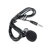 Taffware 3.5mm Microphone with Clip Smartphone Laptop Tablet Mic Clip On HP Mic Clip On Kabel HP Panjang