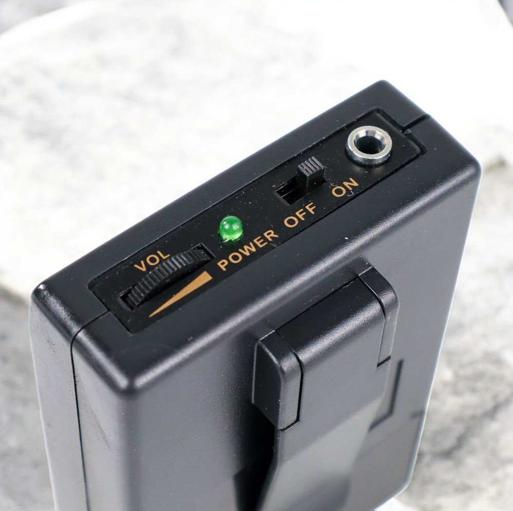 Taffware WR-601 Wireless Microphone FM Transmitter Receiver Pro Mic Clip On Jepit Baju Jack 6.3mm Jarak 20 Meter Mikrofon Nirkabel Portable untuk Ceramah Pidato Imam Masjid Pengajian Presentasi Kelas Vlog Podcast Recording - Gambar 8