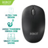 Mouse Wireless Robot M210 Mouse Robot Wireles M210 Bluetooth Mouse Tanpa Kabel Robot Mouse Robot M210 COD  Mouse Wireless Robot 2.4G Wireless Optical Mouse Mouse Robot Original