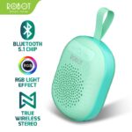 Speaker Bluetooth Portable Robot MINI RB20 RB 20 Original RGB Light LED Bass Speaker Bluetooth TWS 5.1 Gantungan Speaker Bluetooth Micro SD Tanpa Kabel Portabel