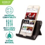 ROBOT RT-US01 Desktop Phone Holder Foldable Lipat Universal Original - Dudukan Handphone Dan Tablet Untuk Meja Kerja Dan Belajar Solusi Ergonomis Anti Slip Desain Kokoh Dan Awet Jadi Store