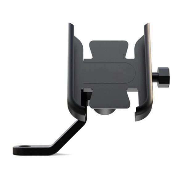 Holder HP Spion Motor Aluminium Phone Holder Motor di Spion Full Aluminium Beat Gojek Grab Ojek Online Dudukan Motor Spion Bahan Aluminium Pegangan Penahan Hp Ojol Anti Karat Kuat Besi - Gambar 2