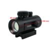 Alat Titik Bidik Keker Kekeran Teropong Bushnell Tactical Red Dot Laser Gun Optical Sight Airsoft Rifle - Gambar 6