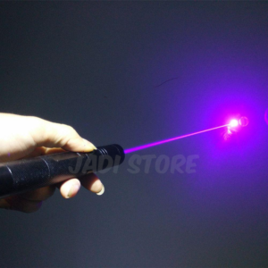 UltraLaser Laser Pointer Ungu 5mW 405nm JD-850 Penunjuk Presentasi Purple Beam Laser UV Ultraviolet Jarak Jauh hingga 200 Meter Bodi Aluminium dengan Baterai 16340 dan Charger untuk Meeting Outdoor - Gambar 6