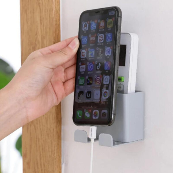 Rak Remote Dinding Rak Remote TV Dinding Gantung Rak Remote Tempel Rak Remote AC Rak Remote Control Gantungan Remote TV AC Tempelan Remote AC Remot Dinding HP Charger Handphone Ces HP - Gambar 3