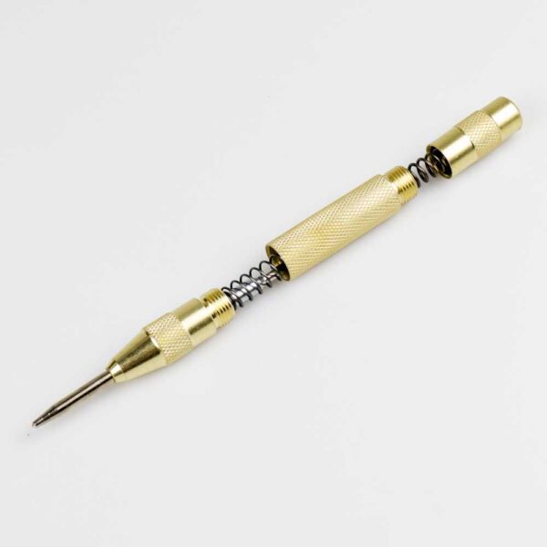 Alat Penanda Titik Mata Bor Automatic Center Punch Penanda Titik Bor Pen Penanda Titik Bor Otomatis Alat Penitik Lubang Mata Bor Automatic Punch Center Point Drill Pin Pelubang Pemberi Tanda Titik Center Punch - Gambar 6