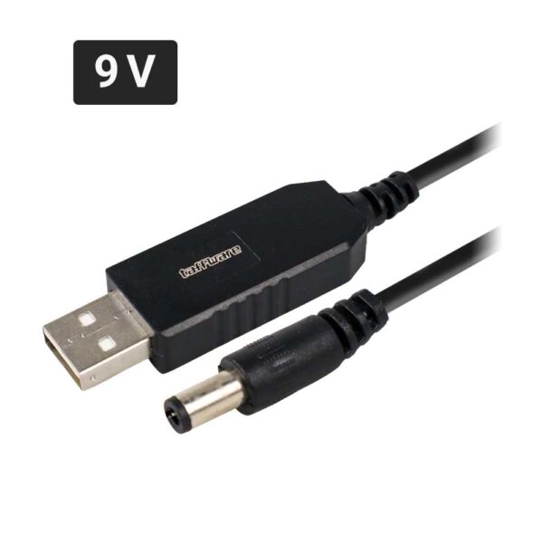 Kabel Step Up USB 5v to 9v DC Power Supply Charger Converter Adapter USB Converter Adapter Power Boost Line DC 5V to DC 9V 0.9A - Gambar 3