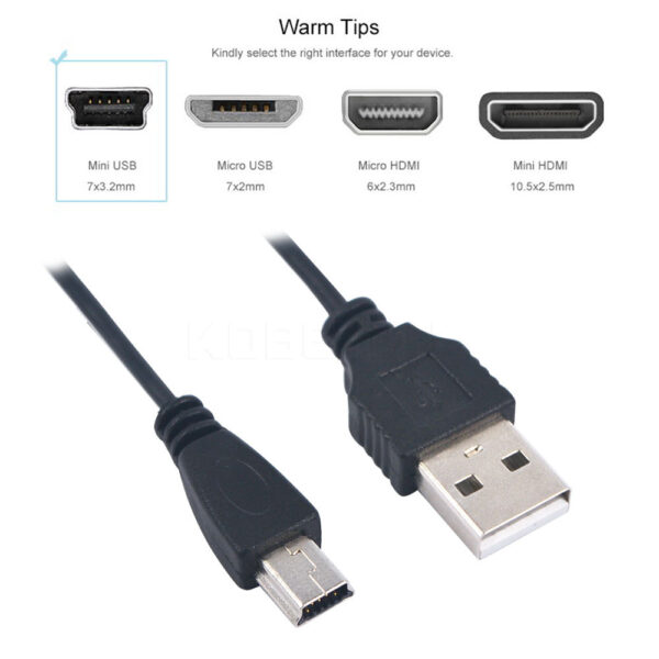 Kabel Charger USB Nexian Kabel Charger USB Esia MP3 MP4 Kabel Data Mini USB Cable Esia Nexian Bold 900 BlackBerry Stick