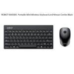 Mouse Keyboard Wireless Robot KM3000 Portable Mini Wireless Keyboard & Mouse Combo Bluetooth Set Keyboard Dan Mouse Wireless Robot KM 3000