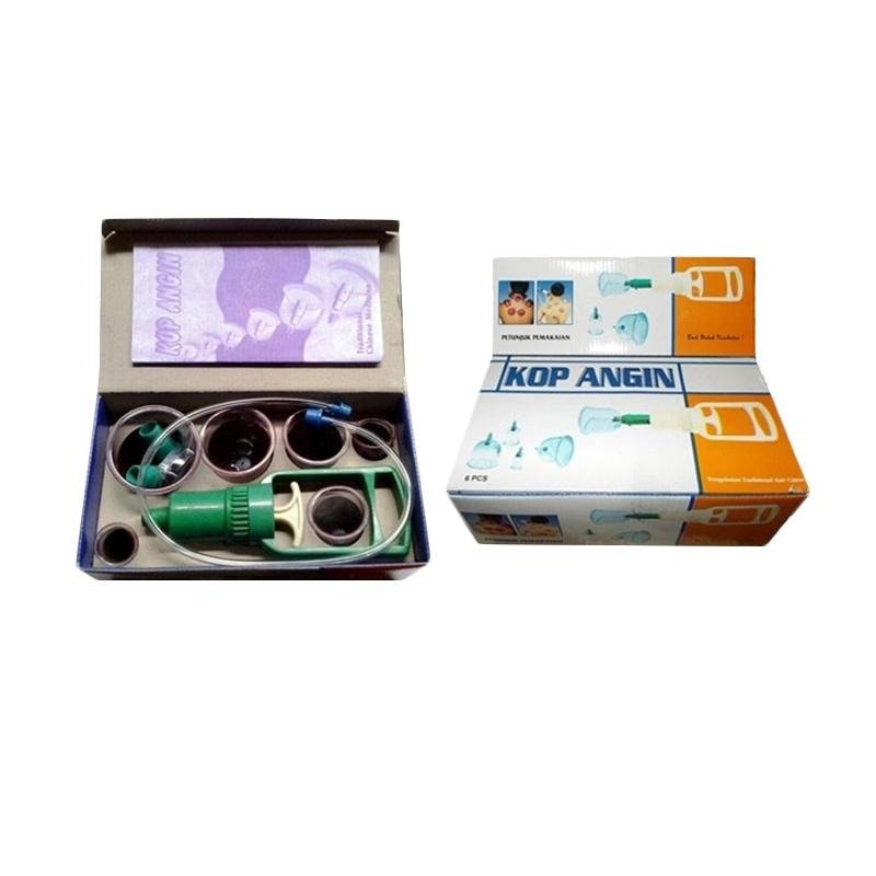 Kop Angin Bekam 6in1 Kop Angin 6PCS Kualitas Set Alat Bekam Vacuum Cup 6 Ukuran dengan Pompa Manual Praktis untuk Kop Angin Relaksasi Tubuh Mengurangi Rasa Pegal dan Tidak Enak Badan Tanpa Api untuk di Rumah - Gambar 3