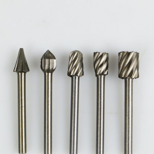 Mata Bor Tuner Tunner Cuner Cunner Porting Kikis Besi Grafir Set Mata Bor Tungsten Carbide Cone Spiral Bor Tuner Craft Ukir Kikir Kayu Bits 10 PCS - Gambar 4