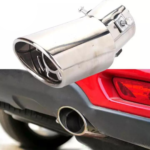 Lurus Silver Ujung Knalpot Mobil Variasi Avanza Calya Muffler Ujung Pipa Knalpot Mobil Racing Ujung Pipa Ekor Knalpot Kenalpot Mobil Variasi Racing Brio Agya Carry Sigra Jazz Veloz