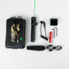 Laser Senapan Gun Scope Hijau Baterai 18650 Tactical Green Dot Laser with Mount+Baterai+Charger - Gambar 7