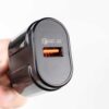 Kepala Charger Fast Charger Kepala Charger Quick Charger 3.0 Qualcomm Batok Charger Kepala Cas Ces Android 1 OLAF Charger USB 1 Port QC3.0 3A 18W EU Plug - Gambar 3