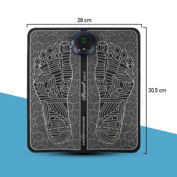 Alat Pijat Kaki Electric Elektrik Akupuntur Alat Pemijat Kaki TaffOmicron Alat Pijat Kaki Elektrik EMS Foot Massager USB 6 Mode - Gambar 2