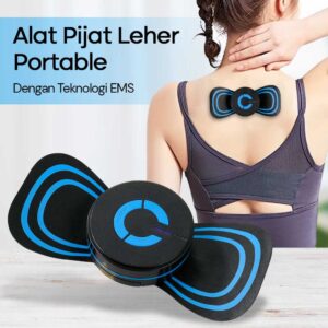 TaffOmicron Alat Pijat Elektrik EMS TENS Tempel TMS17 Terapi Leher Bahu Pinggang Kaki Massager Portable Rechargeable 8 Mode 19 Intensitas Penghilang Pegal Nyeri Otot Relaksasi Tubuh Stimulator Saraf USB Wireless - Gambar 9