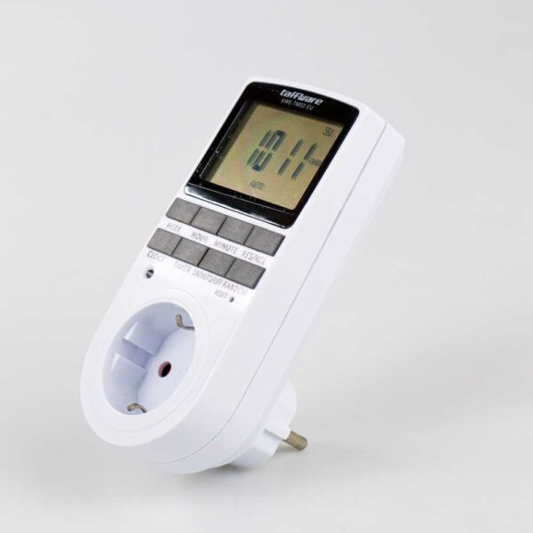 Stop Kontak Timer Digital Otomatis On Off Stop Kontak Nyala Otomatis Smartphone Pompa Air Lampu Stop Kontak Programmable Timer Switch 10 Program 230V/16A - Gambar 2