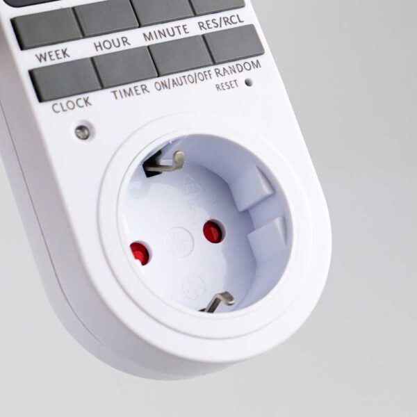 Stop Kontak Timer Digital Otomatis On Off Stop Kontak Nyala Otomatis Smartphone Pompa Air Lampu Stop Kontak Programmable Timer Switch 10 Program 230V/16A - Gambar 4