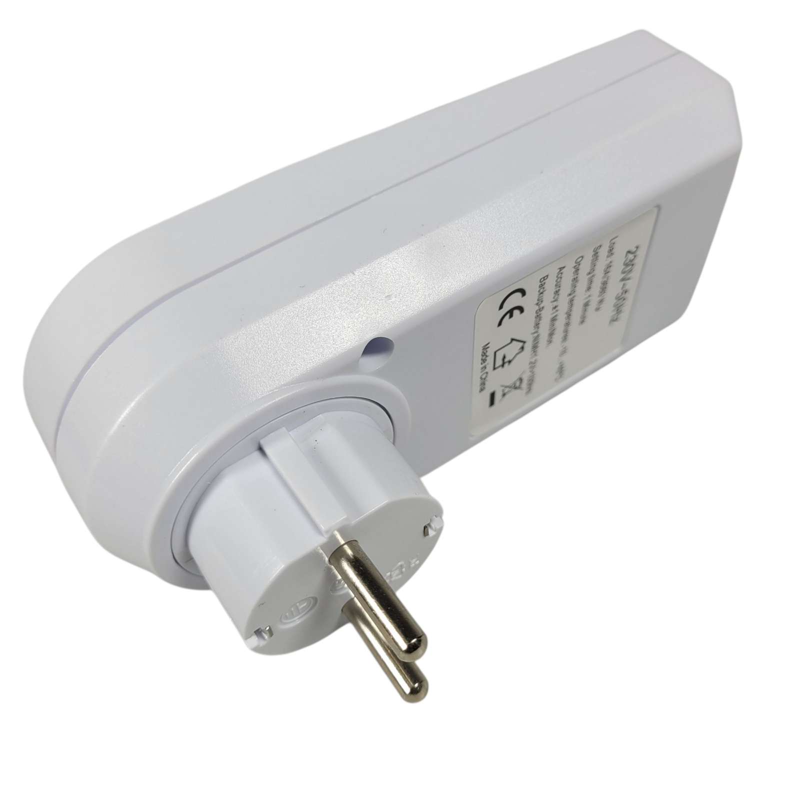 Taffware KWE-TM02-EU Stop Kontak Timer Digital Programmable 10 Program EU Plug 16A 230V LCD Otomatis On Off untuk Lampu Charger Pompa Air dan Peralatan Elektronik Rumah dengan Pengaturan Menit Jam Minggu - Gambar 9