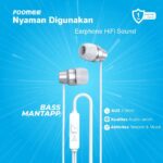 Headset Earphone Handsfree Foomee QA44 Earphone/Headset In Ear Music Stereo Original Wired Headset FOOMEE QA44 Reborn Earphones Mega bass HIFI