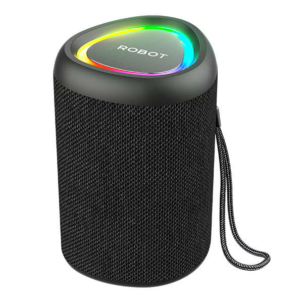 ROBOT RB120 Speaker Bluetooth 5.3 Original Portable Mini Wireless Speaker Lampu RGB LED IPX4 Tahan Air Outdoor Suara Jernih Bass Mantap Support Micro SD USB AUX Jadi Store - Gambar 2