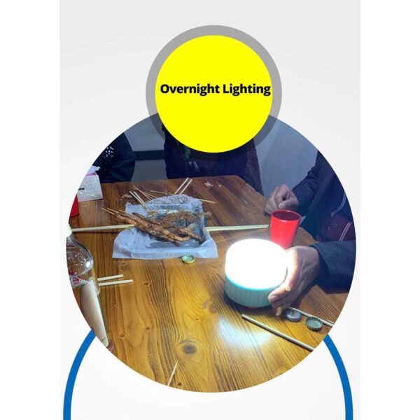 Lampu Camping Lampu Camping Lentera Gantung Lampu Camping Camp Charger Lampu Kemah Lampu Mendaki Lampu Darurat Lampu LED Camping Lantern 5 Modes Waterproof 1200mAh - Gambar 3